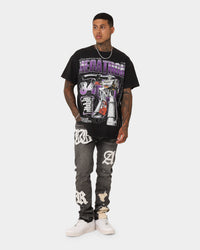 73Studio X Transformers Megatron Vintage T-Shirt Black Wash