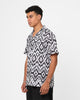 XXIII Horizon Button Up Shirt Black/White