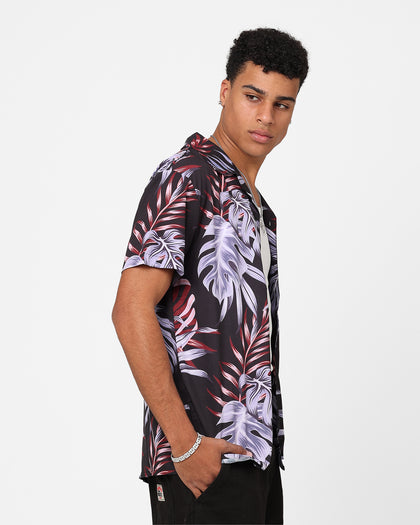 XXIII Horizon Button Up Shirt Purple/Black