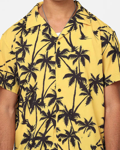 XXIII Horizon Button Up Shirt Yellow/Black