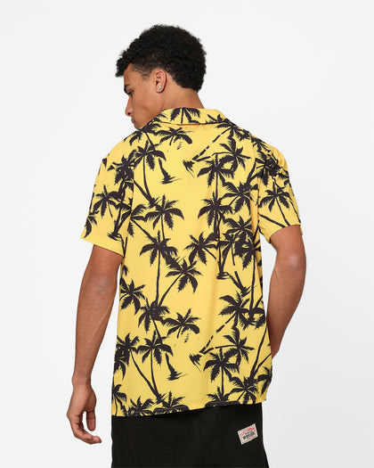 XXIII Horizon Button Up Shirt Yellow/Black
