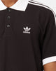 Adidas Adicolour 3-Stripe Polo Shirt Black