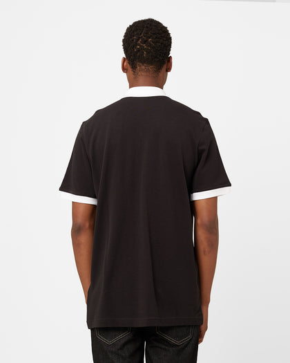 Adidas Adicolour 3-Stripe Polo Shirt Black