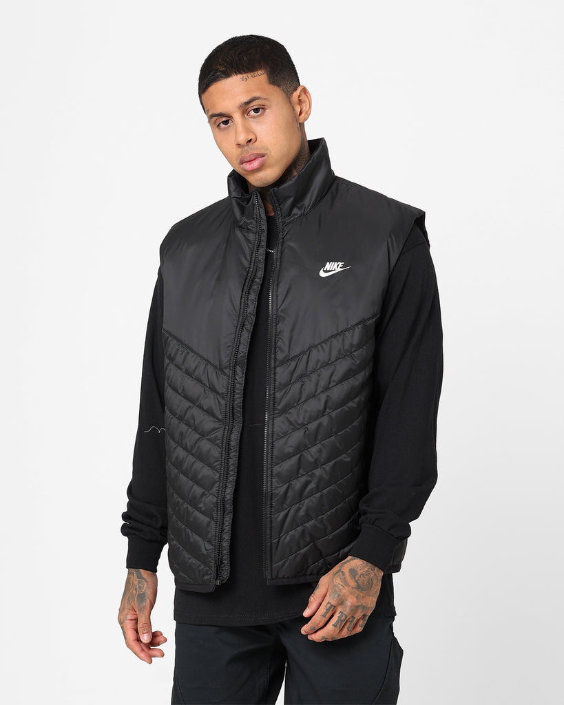 Nike Therma-FIT Windrunner Midweight Puffer Vest Black/Black/Sail | Culture  Kings