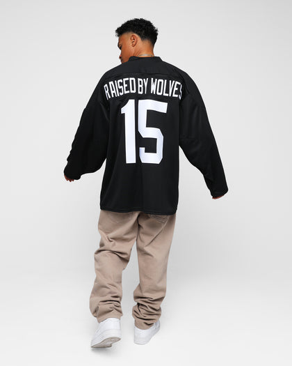 Raised By Wolves Home Hockey Jersey Black