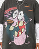 73Studio X Cartoon Network Courage Heavyweight T-Shirt Black Wash