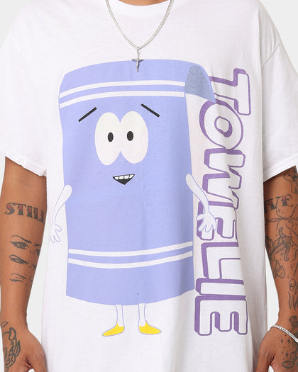 Goat Crew X South Park 420 UV Towelie T-Shirt White