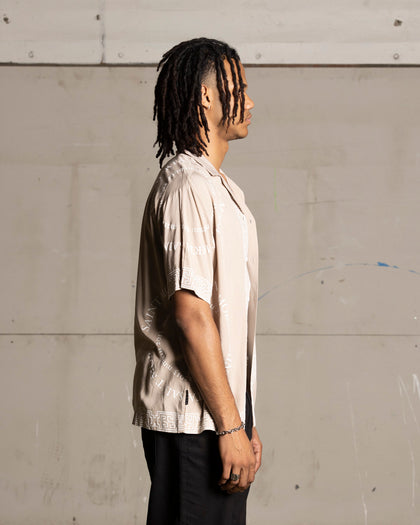 Saint Morta Erebos Short Sleeve Shirt Stone