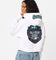 Pro Standard Women's MLB All Stars Cropped Hoodie White