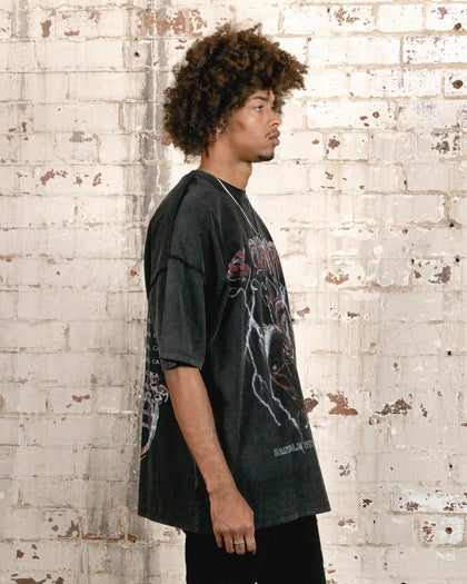 Saint Morta Handle With Care Tour T-Shirt Vintage Black