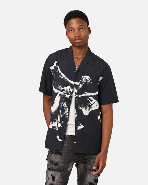 Ksubi Dancers Resort Short Sleeve Shirt Black