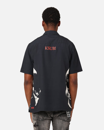 Ksubi Dancers Resort Short Sleeve Shirt Black