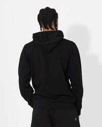 Saint Morta Neon Logo Hoodie Black