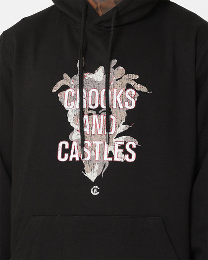Crooks & Castles Camo Medusa Hoodie Black
