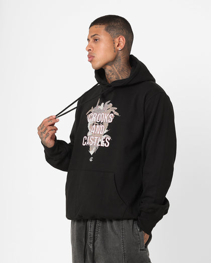 Crooks & Castles Camo Medusa Hoodie Black