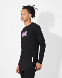Saint Morta Neon Logo El Duplo T-Shirt Black