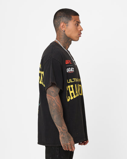 Goat Crew X UFC 30th Anniversary Vintage T-Shirt Black Wash