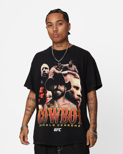 UFC By Goat Crew Donald Cerrone Vintage T-Shirt Black Wash