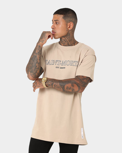 Saint Morta Finite Lafayette T-Shirt Stone