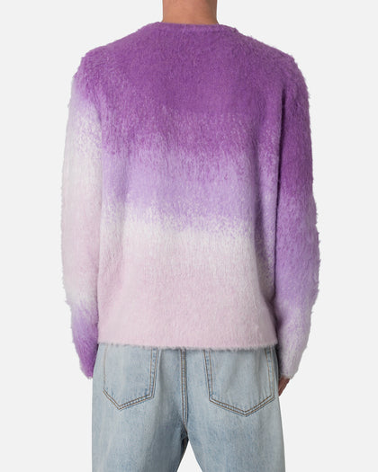 MNML Brushed Gradient Sweater Purple