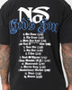 Nas Gods Son Black T-Shirt Washed Black