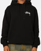 Stussy Crown Fleeced Hoodie Black