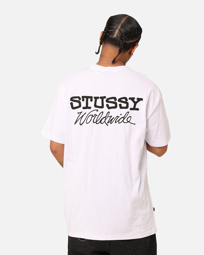 Stussy Worldwide T-Shirt White | Culture Kings
