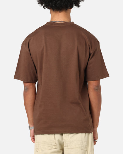 Culture Kings Standard Drop Shoulder T-Shirt Chocolate