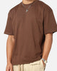 Culture Kings Standard Drop Shoulder T-Shirt Chocolate