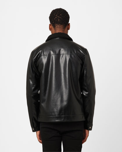 Saint Morta Xon Sherpa Jacket Black