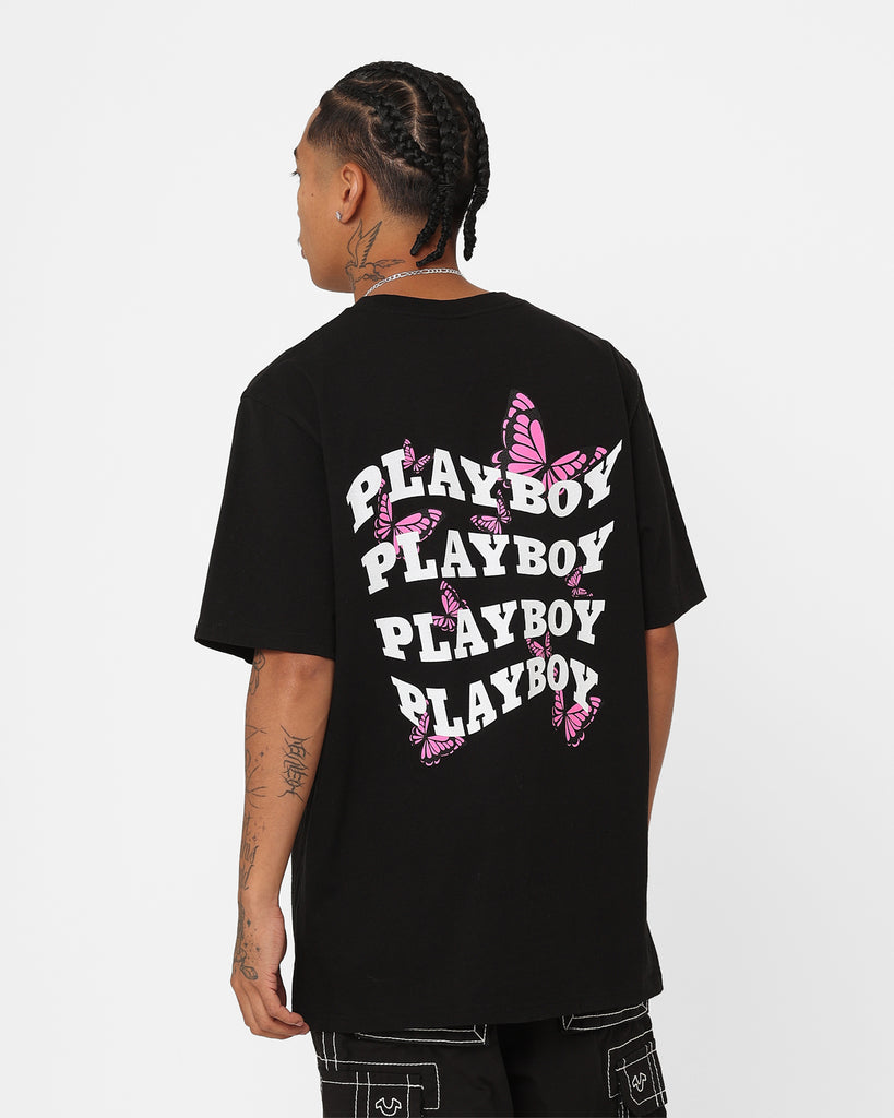 Playboy Butterfly T-Shirt Black | Culture Kings