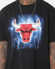 Mitchell & Ness Chicago Bulls Logo Lightning T-Shirt Black