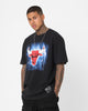 Mitchell & Ness Chicago Bulls Logo Lightning T-Shirt Black