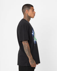 Mitchell & Ness Boston Celtics Logo Lightning T-Shirt Black