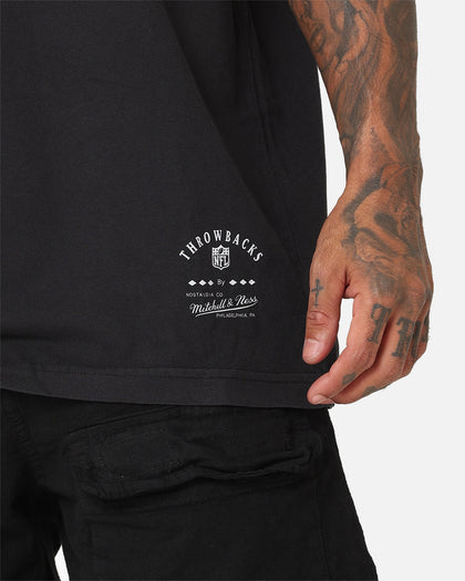 Mitchell & Ness Las Vegas Raiders Logo Lightning T-Shirt Black