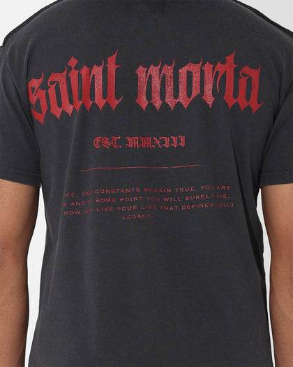 Saint Morta Legacy Lafayette T-Shirt Vintage Black