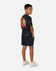 Santa Cruz Kids' Beware Dot Tie Dye T-Shirt Black Tie Dye
