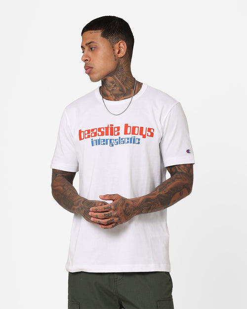 Champion X Beastie Boys Intergalactic T-Shirt White