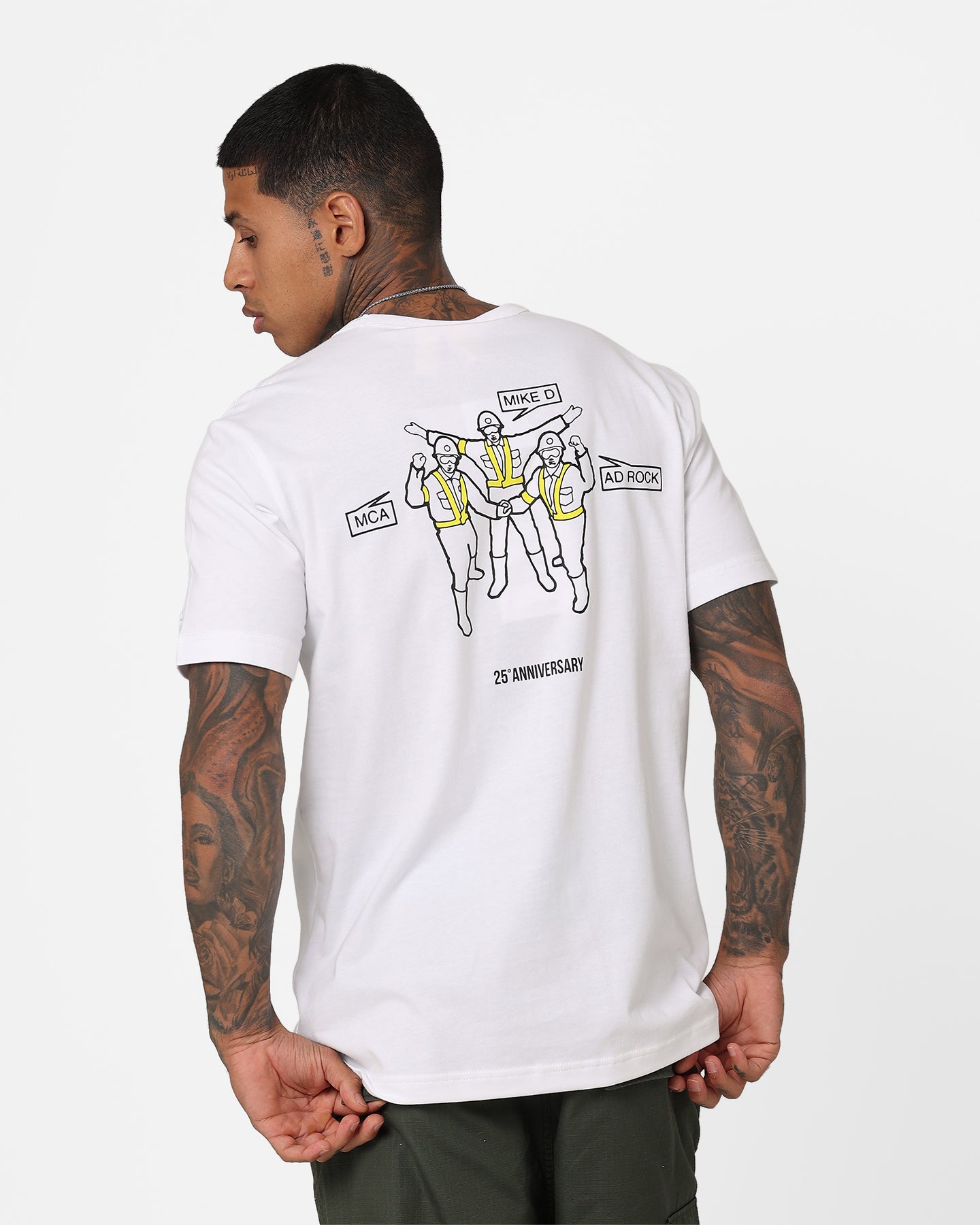 Champion X Beastie Boys Intergalactic T-Shirt White | Culture Kings