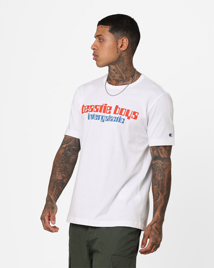 Champion X Beastie Boys Intergalactic T-Shirt White
