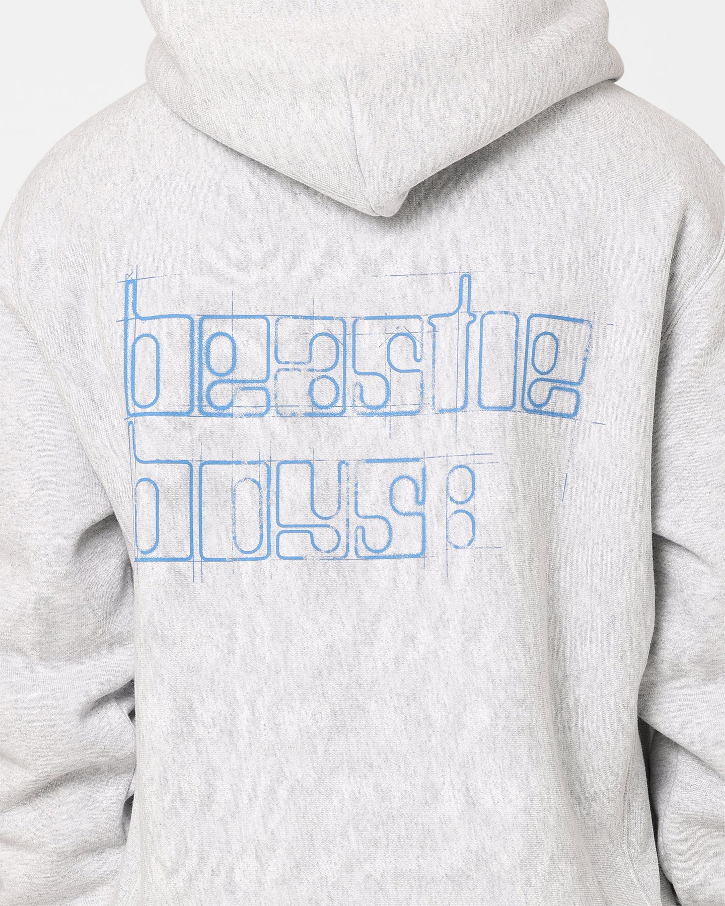 Champion X Beastie Boys Logo Hoodie Oxford Heather | Culture Kings