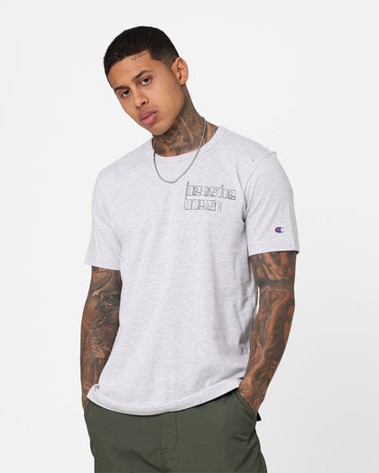 Champion X Beastie Boys Logo Graphic T-Shirt Oxford Heather