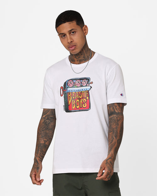Champion X Beastie Boys Sardine T-Shirt White