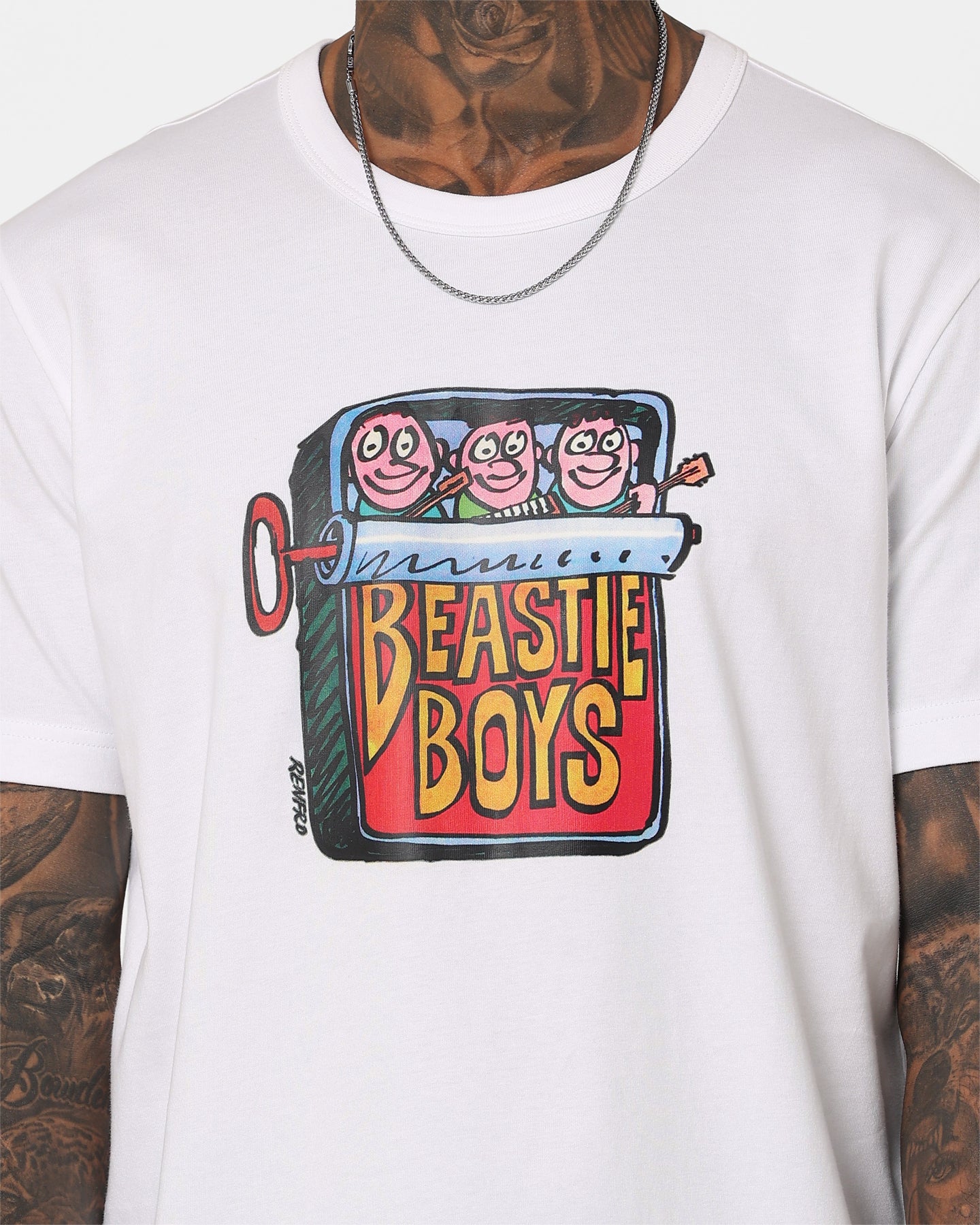 Champion X Beastie Boys Sardine T-Shirt White | Culture Kings
