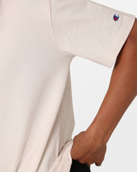 Champion Heritage New Script T-Shirt Milkcap