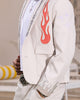 Loiter Western Blazer Jacket Off White