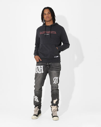 Saint Morta Finite New Age Hoodie Vintage Black