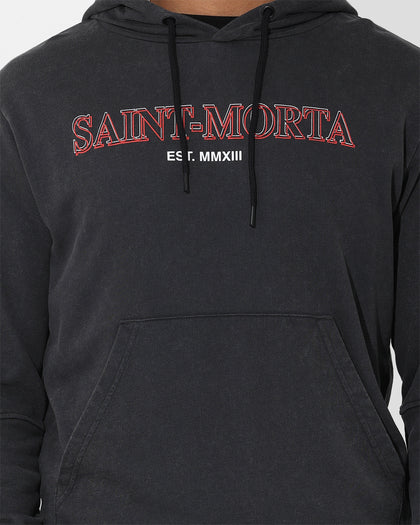 Saint Morta Finite New Age Hoodie Vintage Black