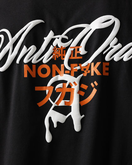 The Anti Order Non-Fake Baggy T-Shirt Vintage Black