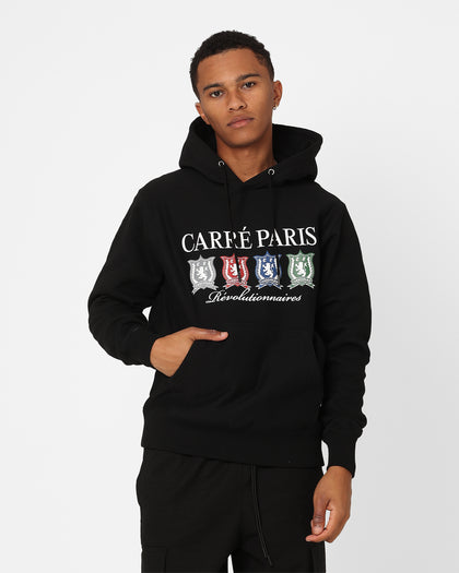 Carre Shield Hoodie Black
